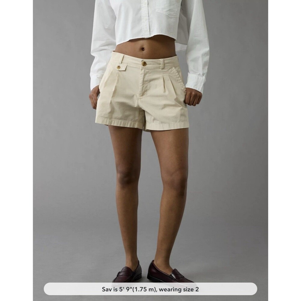 C27 American Eagle Snappy Stretch High-Waisted Trouser Short– Women’s Size 0 25W